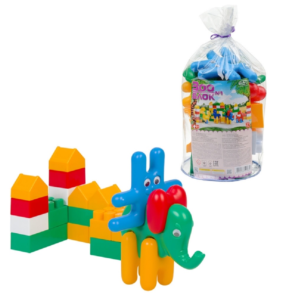 Конструктор Colorplast Зоо Блок - фото 2
