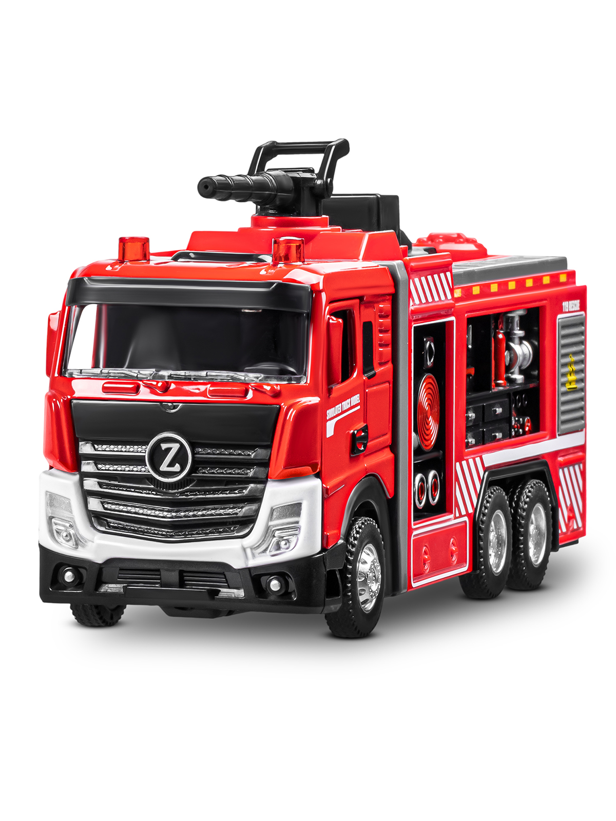 Пожарная машина AUTODRIVE с водой JB0405416 - фото 20