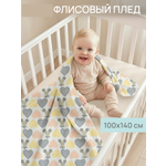 Плед Baby Nice Мышки флис 100 x 140 см