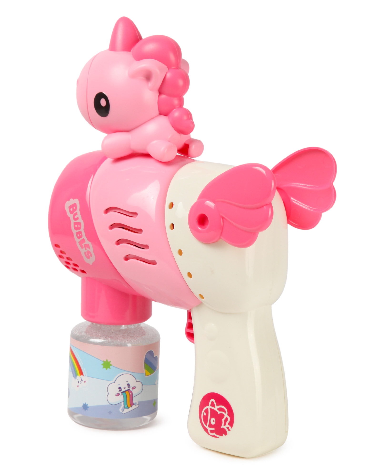 Пистолет для выдувания пузырей Attivio Единорожка - фото 5