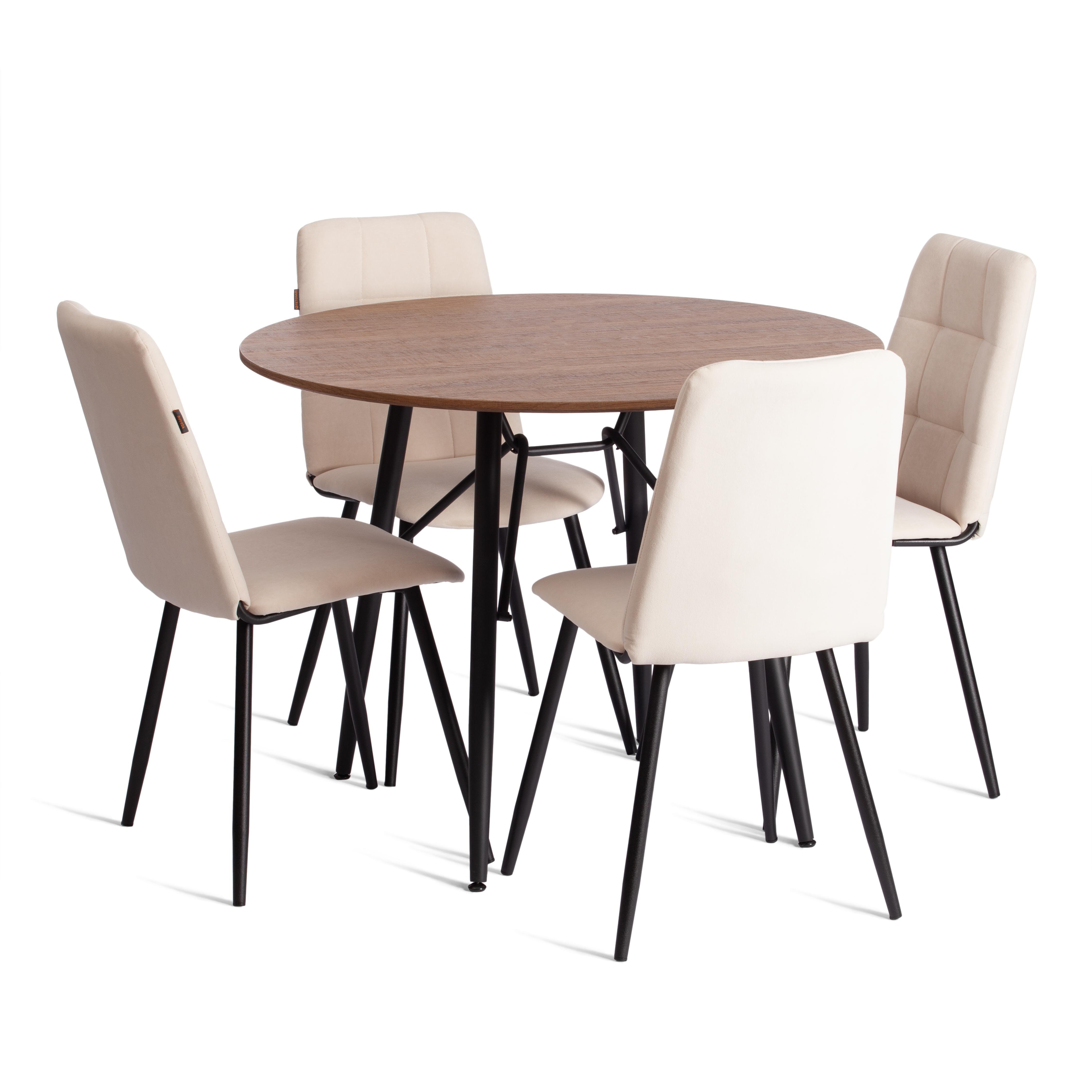 Стул TETCHAIR Asti TREND молочный 2 шт. - фото 3