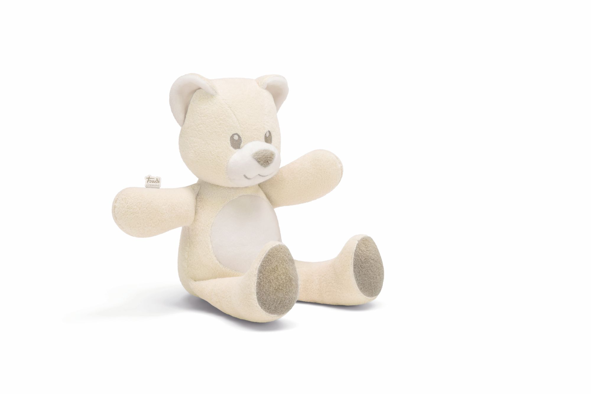 Мягкая игрушка Trudi Мишка молочного цвета 30см - фото 4