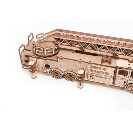 Конструктор Eco Wood Art Пожарная машина деревянный