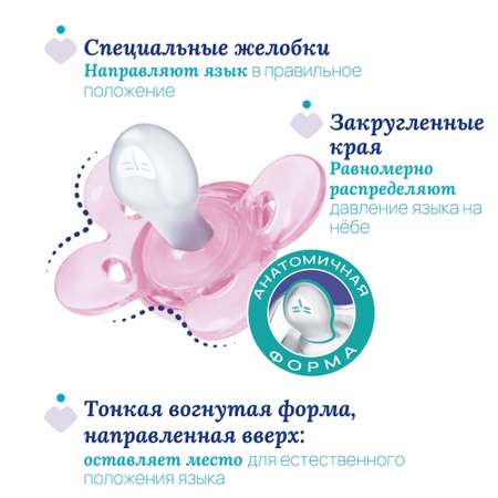 Пустышка Chicco силикон от 3 мес. 2 шт.