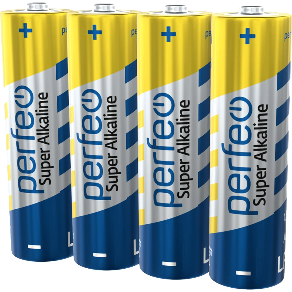 Батарейки Perfeo Super Alkaline щелочные АА 4 штуки - фото 2