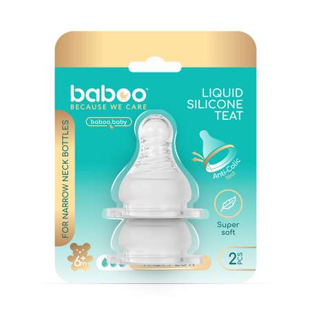 Соска BABOO силикон