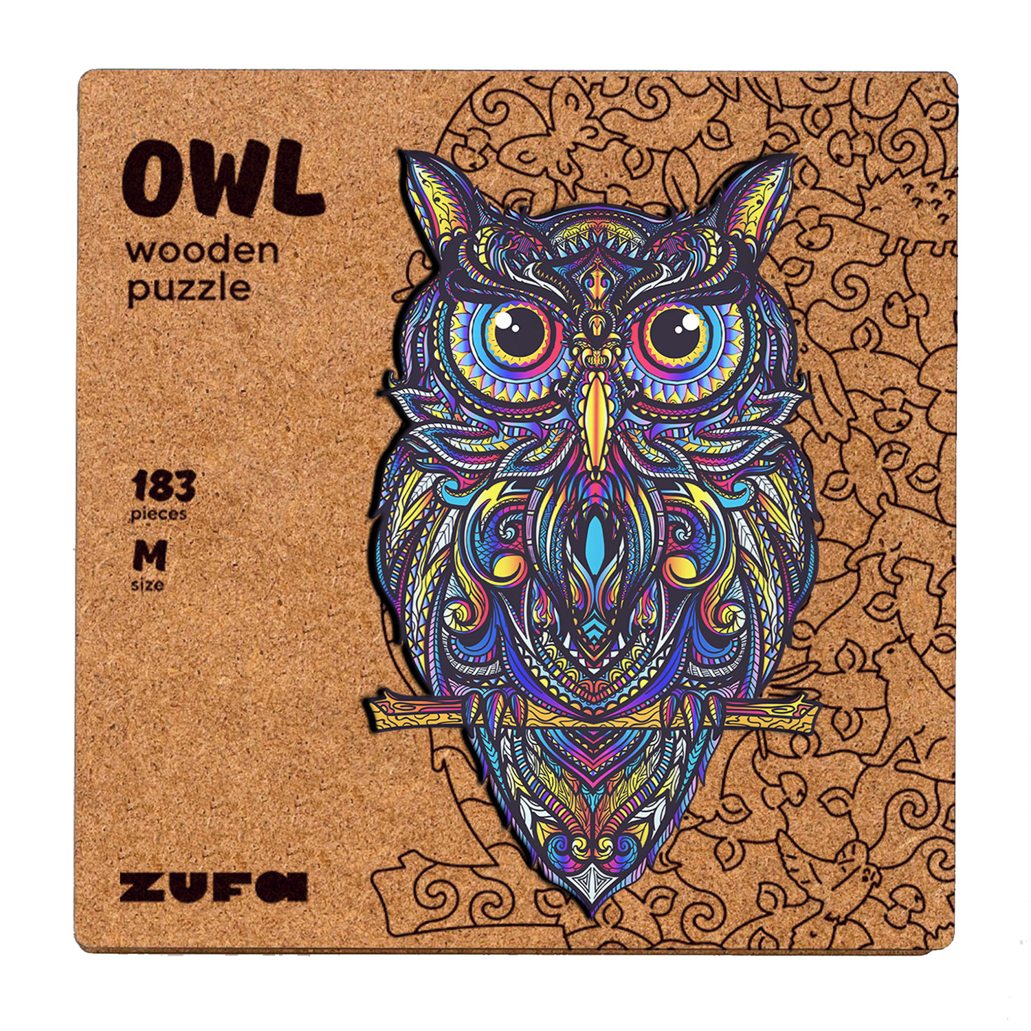 Пазл ZUFA деревянный - фото 8