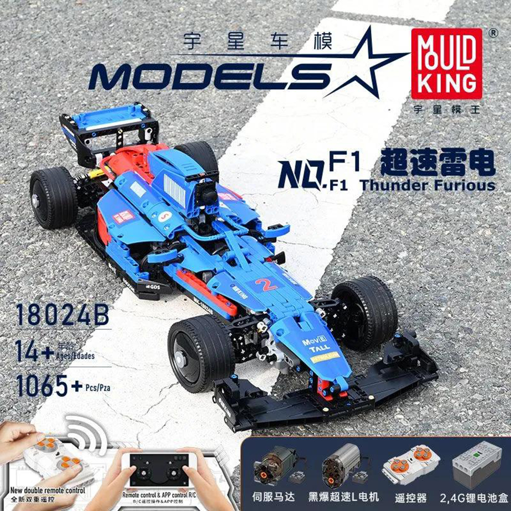 Конструктор Mould King Formula 1 - фото 2