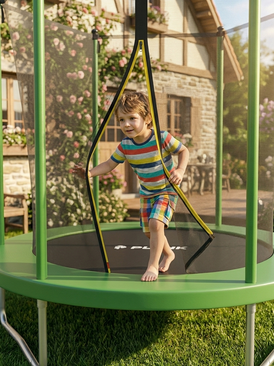 Уличный детский батут Plank SKY 6ft 183 см с внутренней сеткой - фото 13