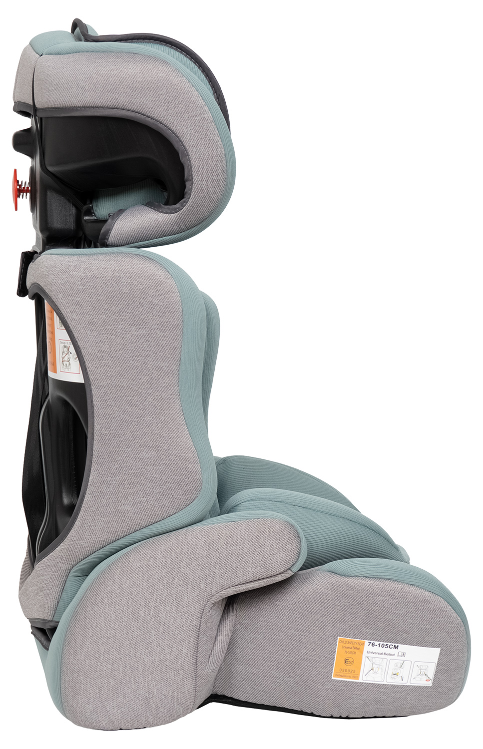 Автокресло Costa HC-01 1/2/3 (9-36 кг) бирюзовый - фото 11