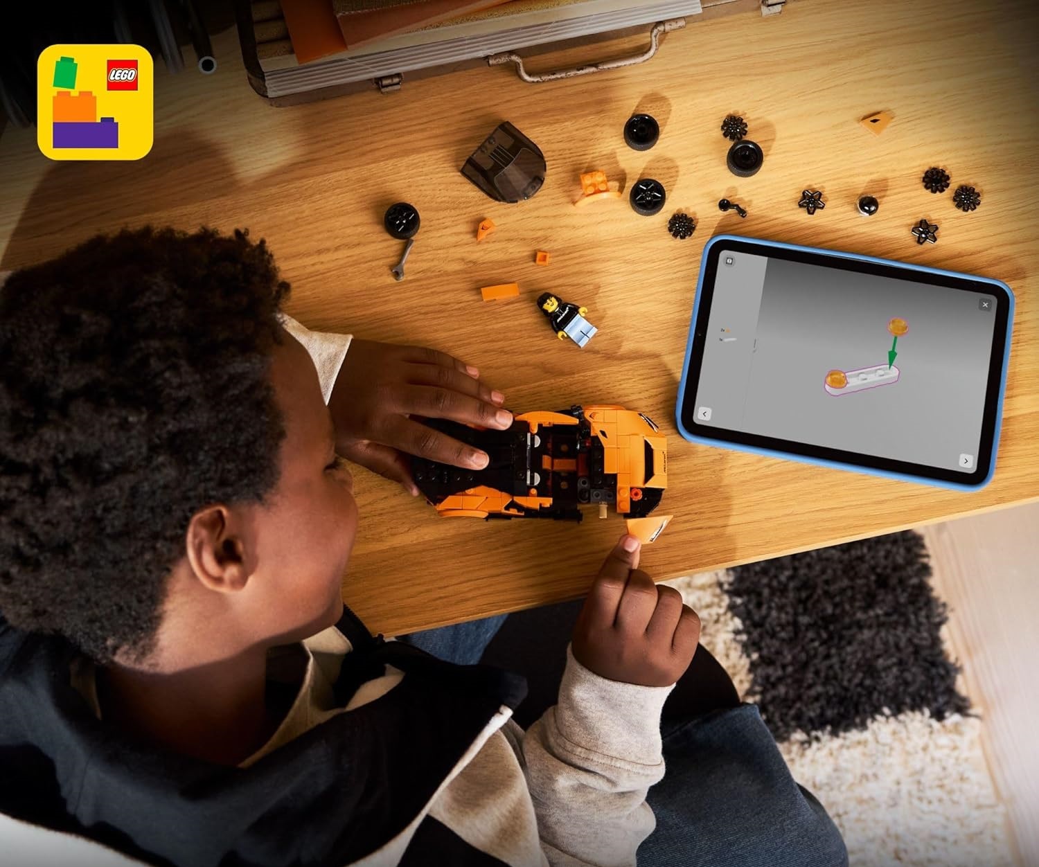 Конструктор LEGO Speed Champions Спорткар McLaren W1 287 дет. - фото 6