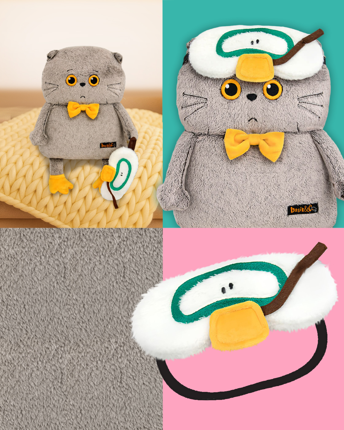 Мягкая игрушка Basik котик - фото 3