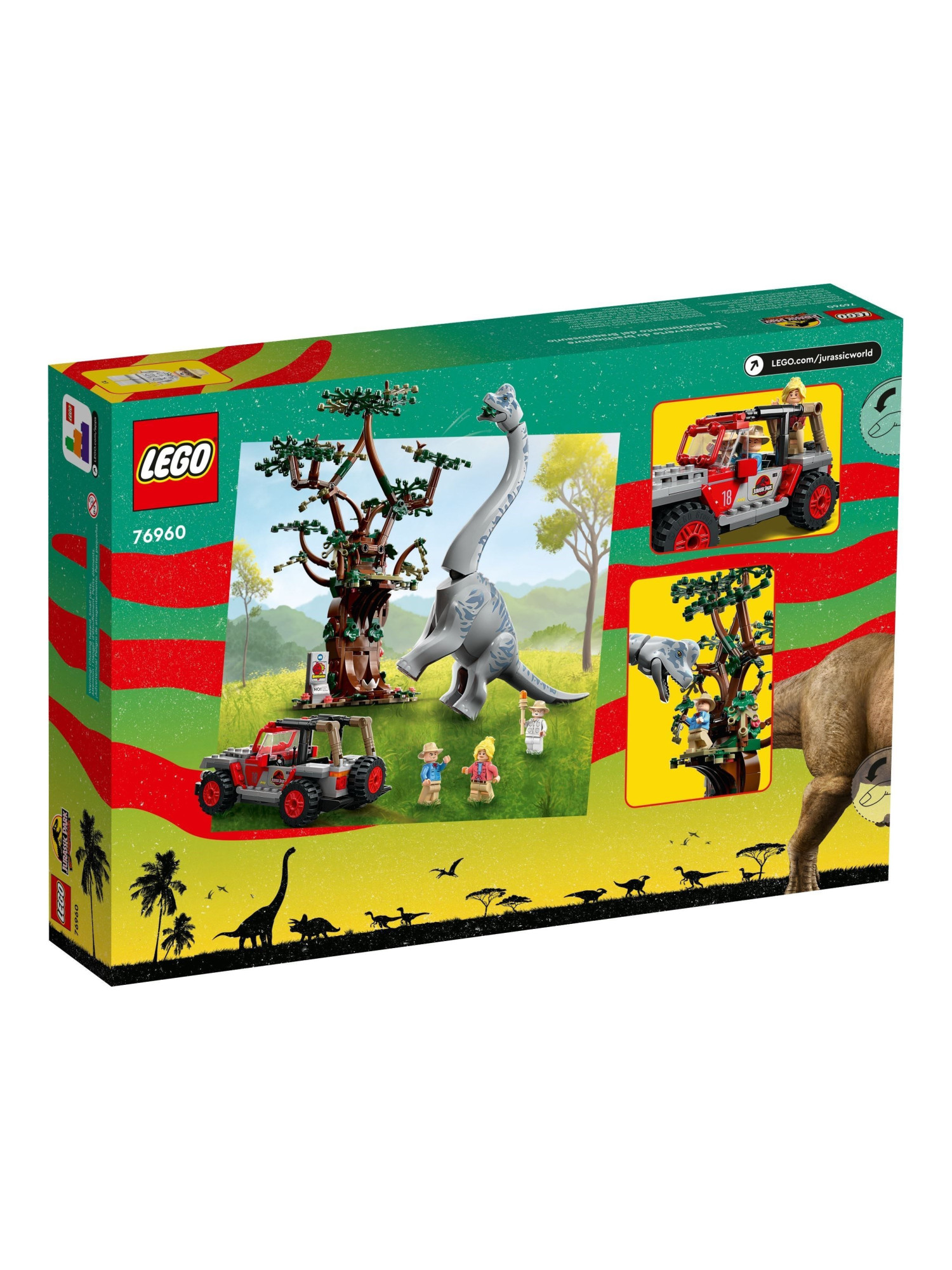 Конструктор LEGO Jurassic World Встреча с Брахиозавром 512 дет. - фото 5