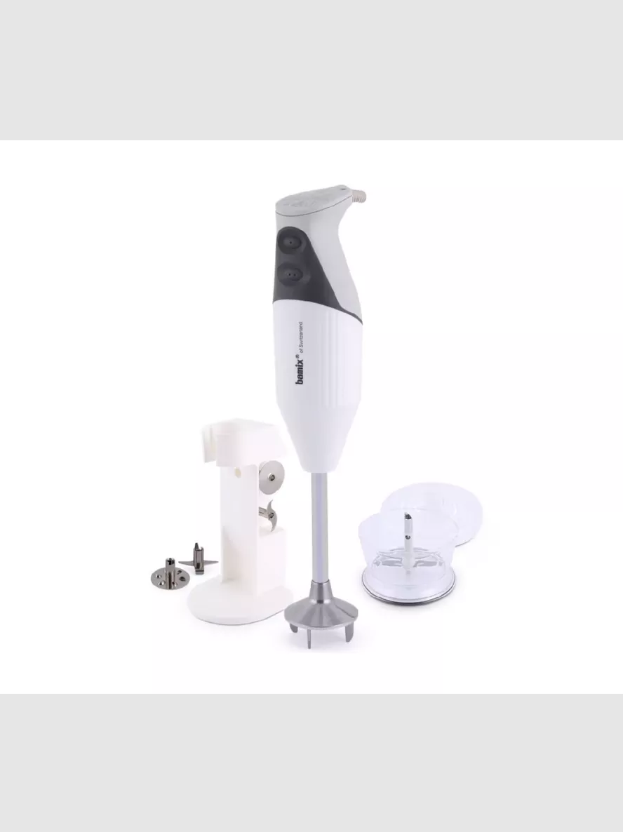 Блендер BAMIX DeLuxe M180 WHT-LGT GREY - фото 2