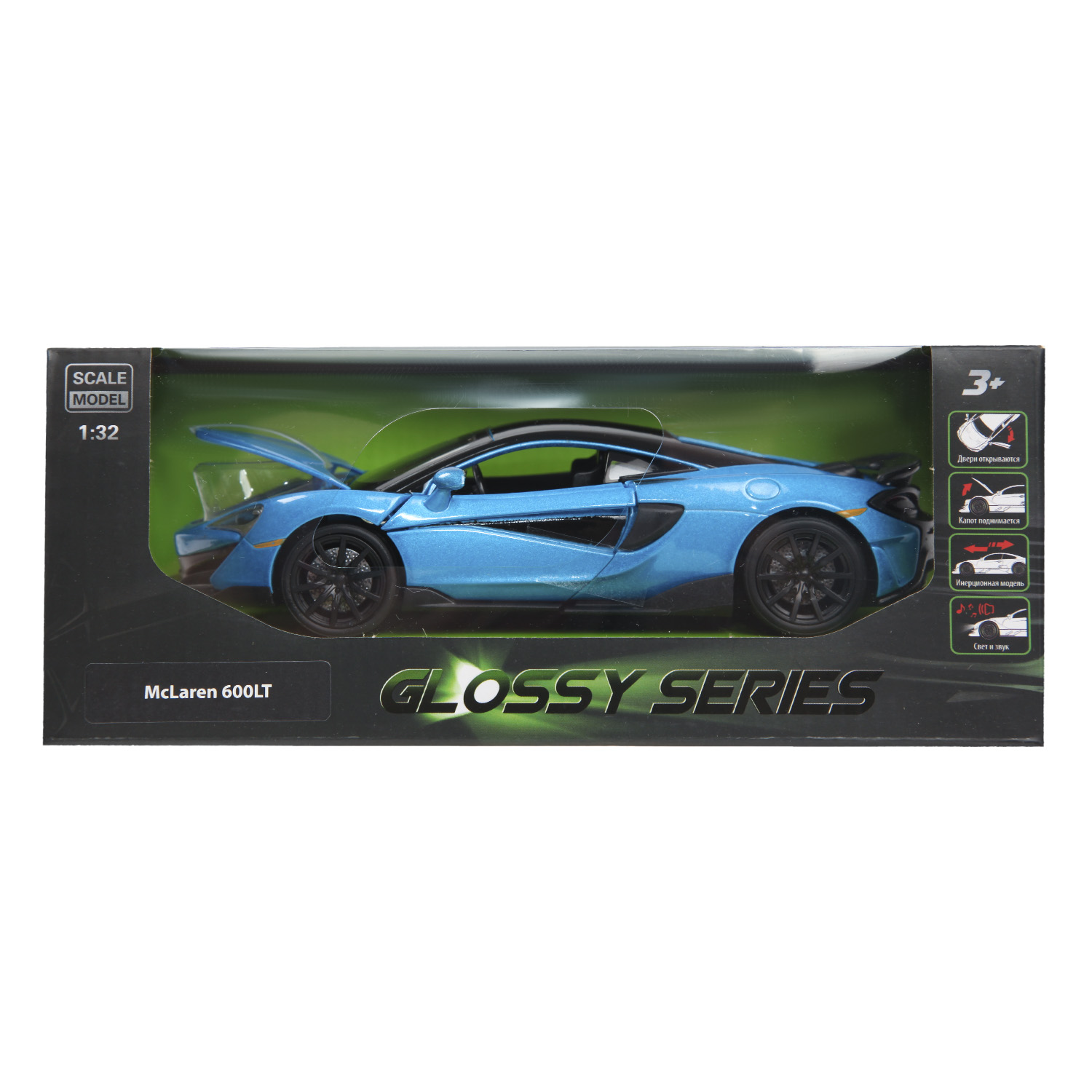 Автомобиль Mobicaro McLaren 600LT 1:32 в ассортименте 664994 - фото 14