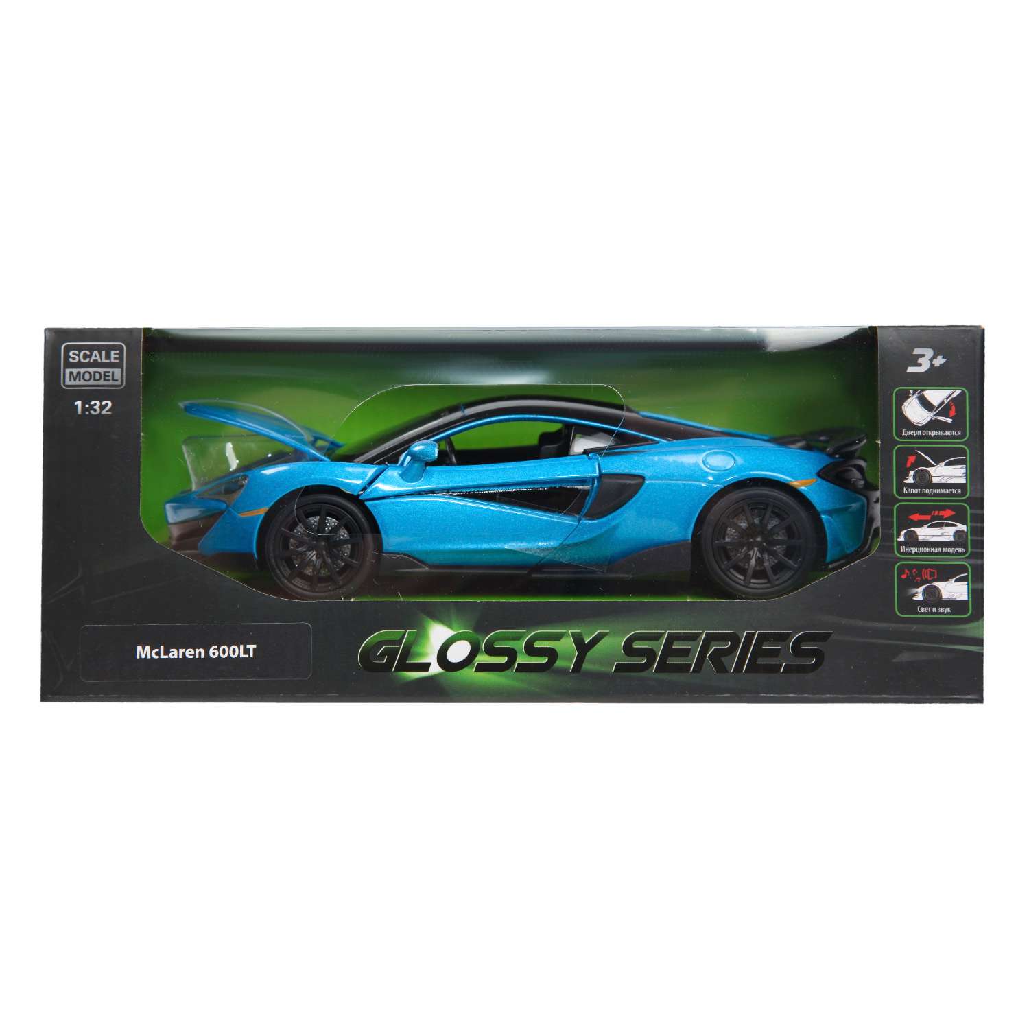 Автомобиль Mobicaro McLaren 600LT 1:32 в ассортименте 664994 - фото 14