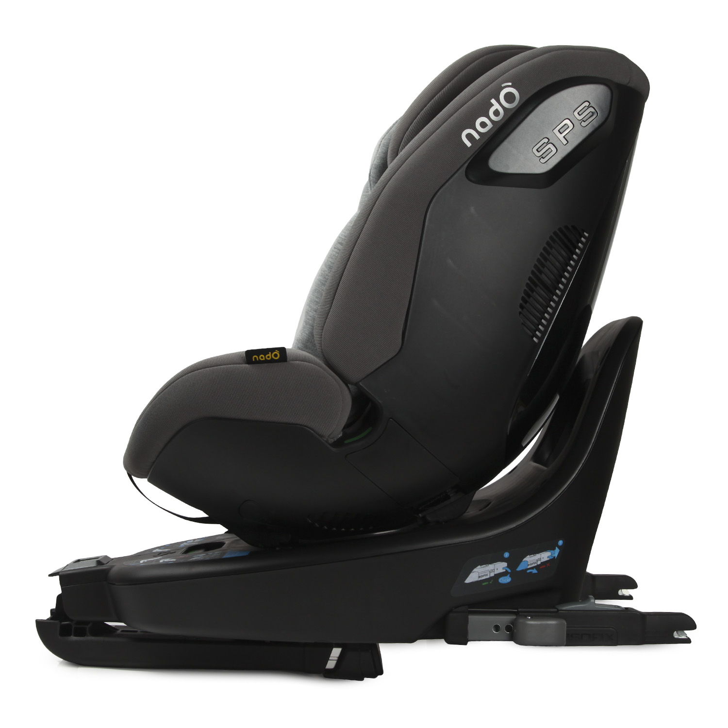 Автокресло nado Coconut ash Isofix 0+/1/2 (0-25 кг) - фото 16