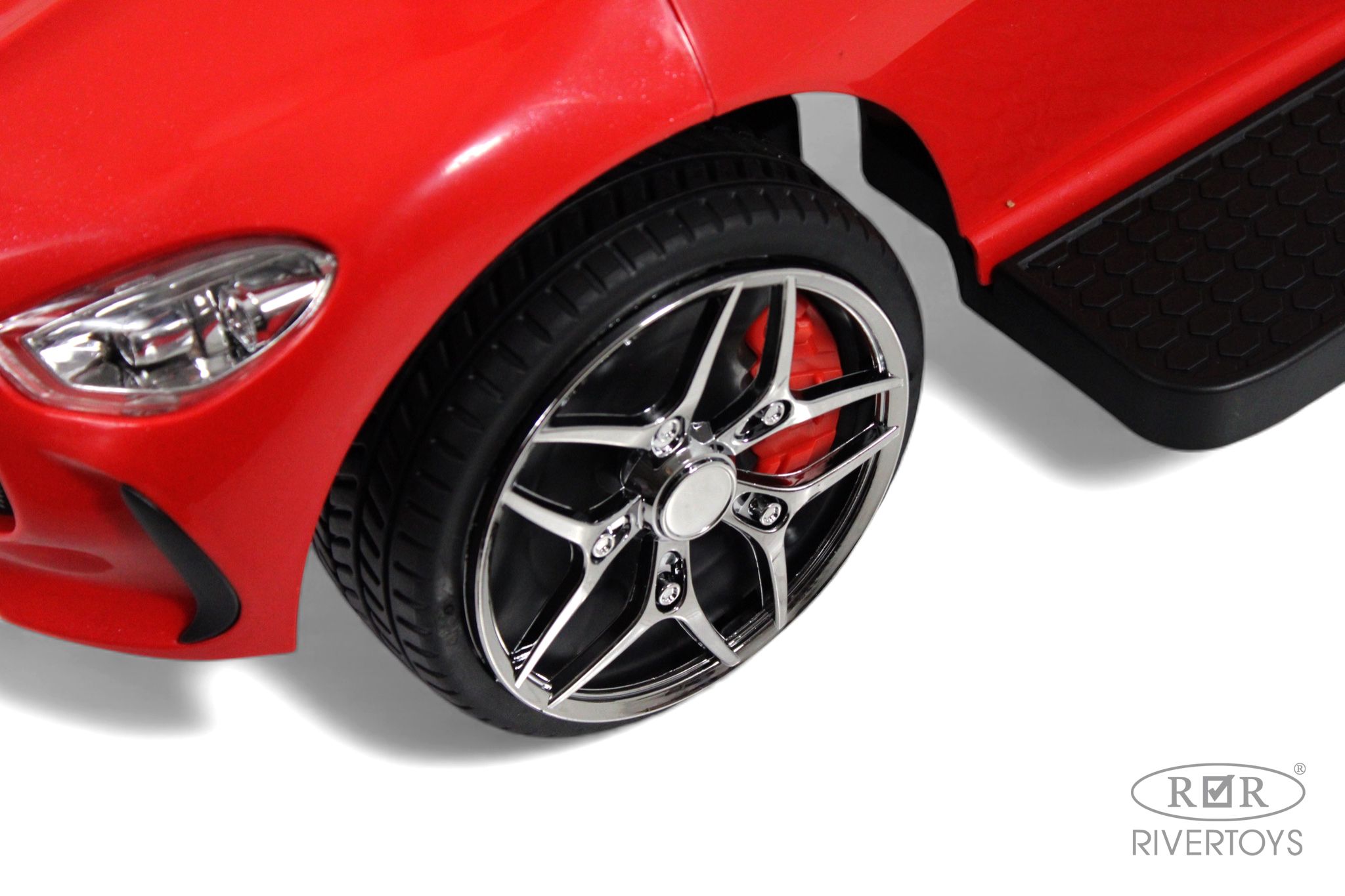 Каталка RIVERTOYS Z005ZZ-MP-RED красный - фото 7