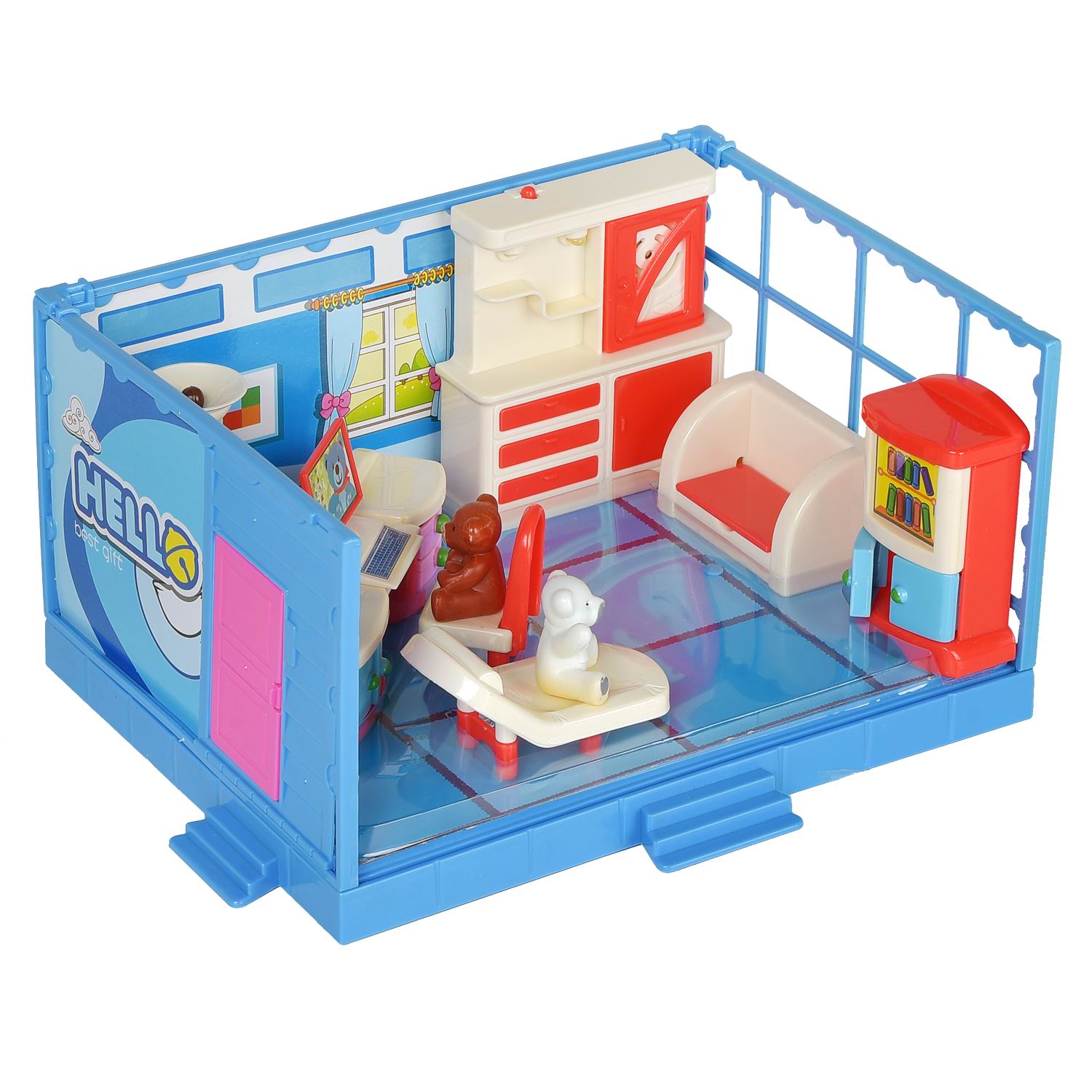 Домик для кукол Abtoys с мебелью PT-00913 - фото 4