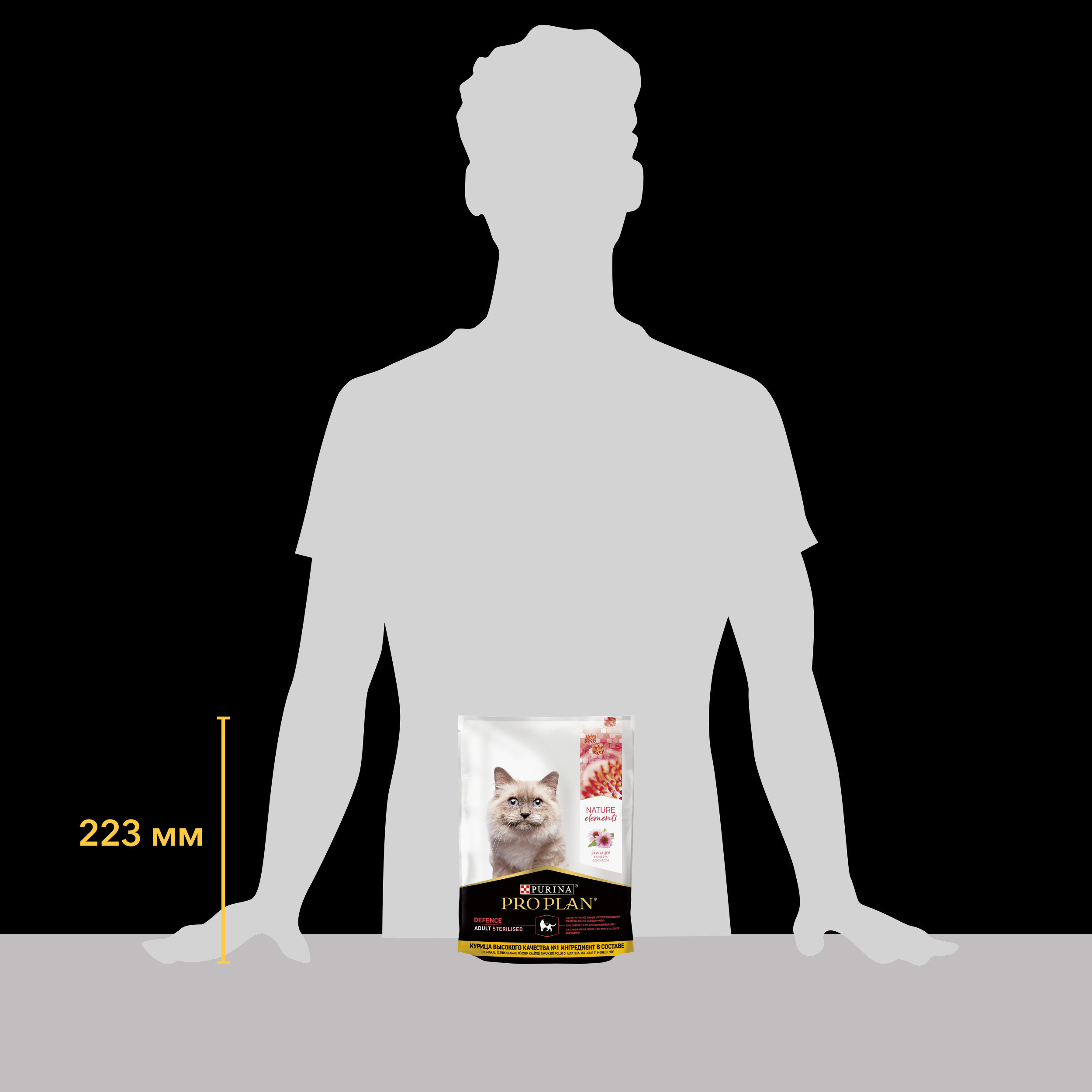 Корм для кошек PRO PLAN Nature Elements стерилизованных курица 200г - фото 10