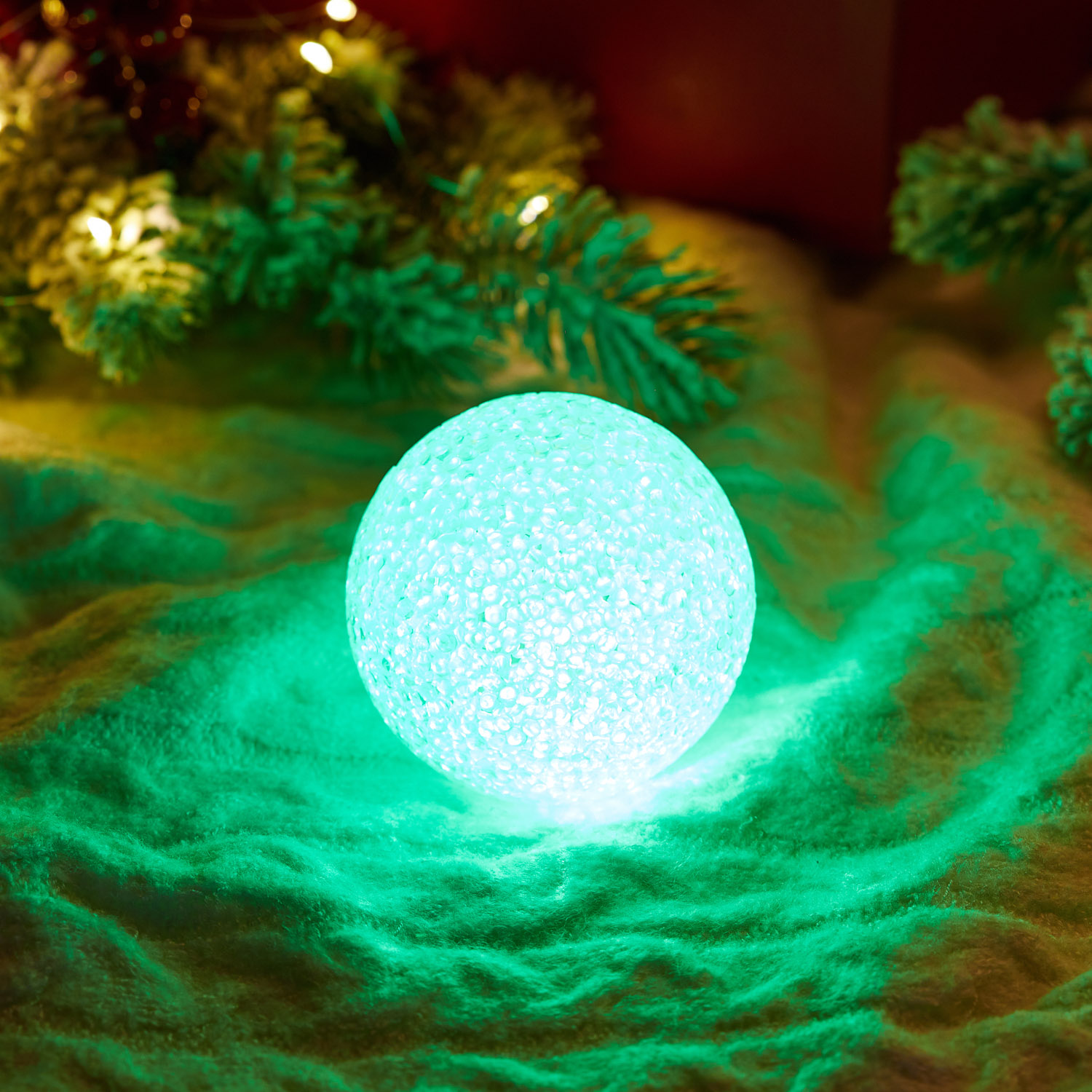 Светодиодная декоративная фигурка-ночник NEON-NIGHT Снежок 513-011 - фото 7