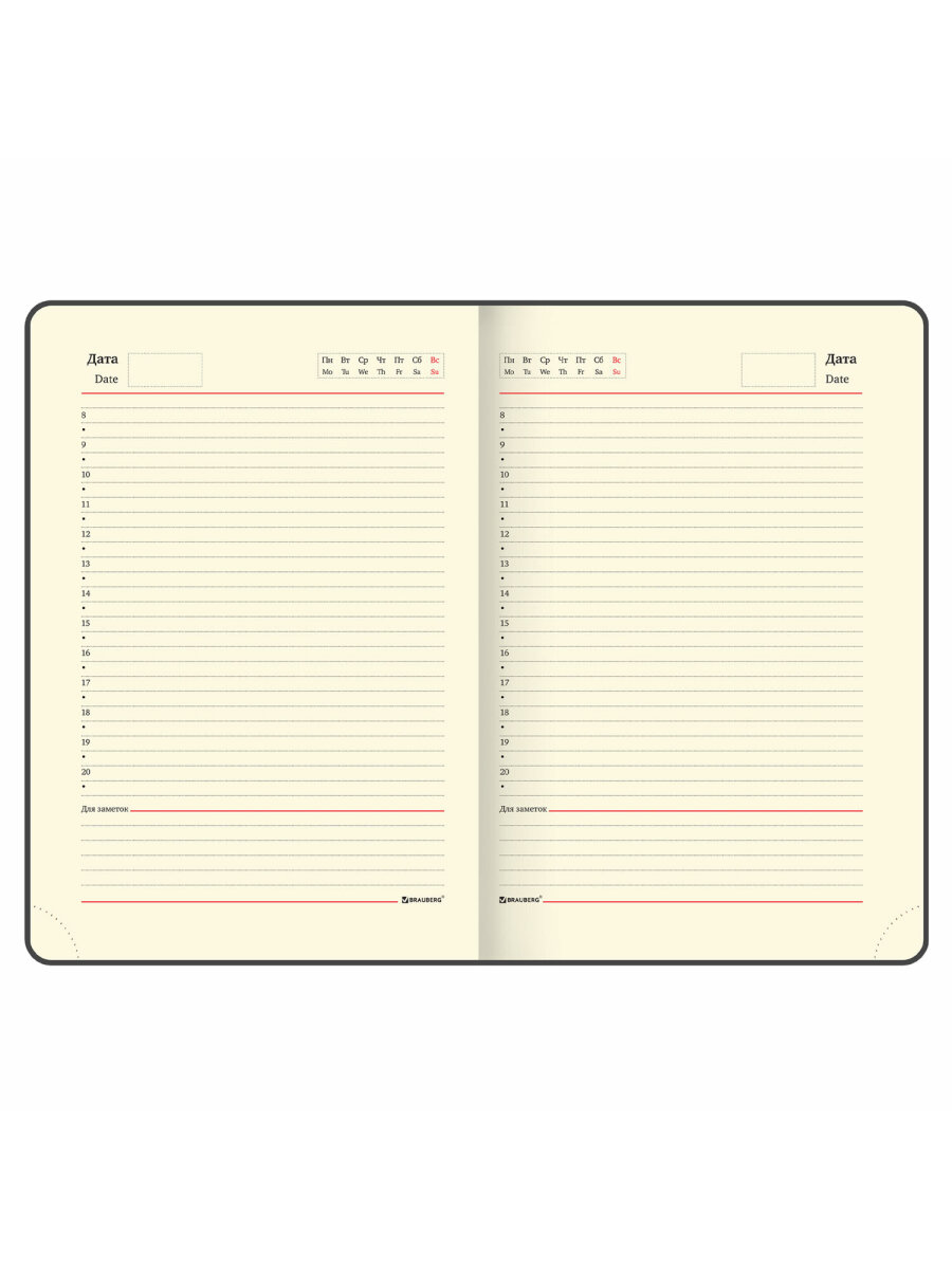 Ежедневник Brauberg 136 лист. - фото 13