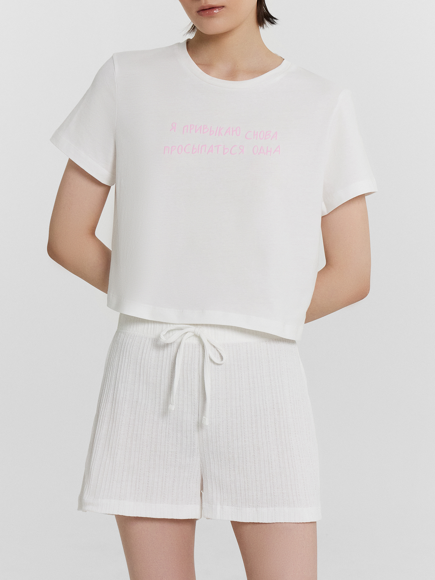 Пижама Mark Formelle (Марк Формэль) 592495/белый +печать - фото 6