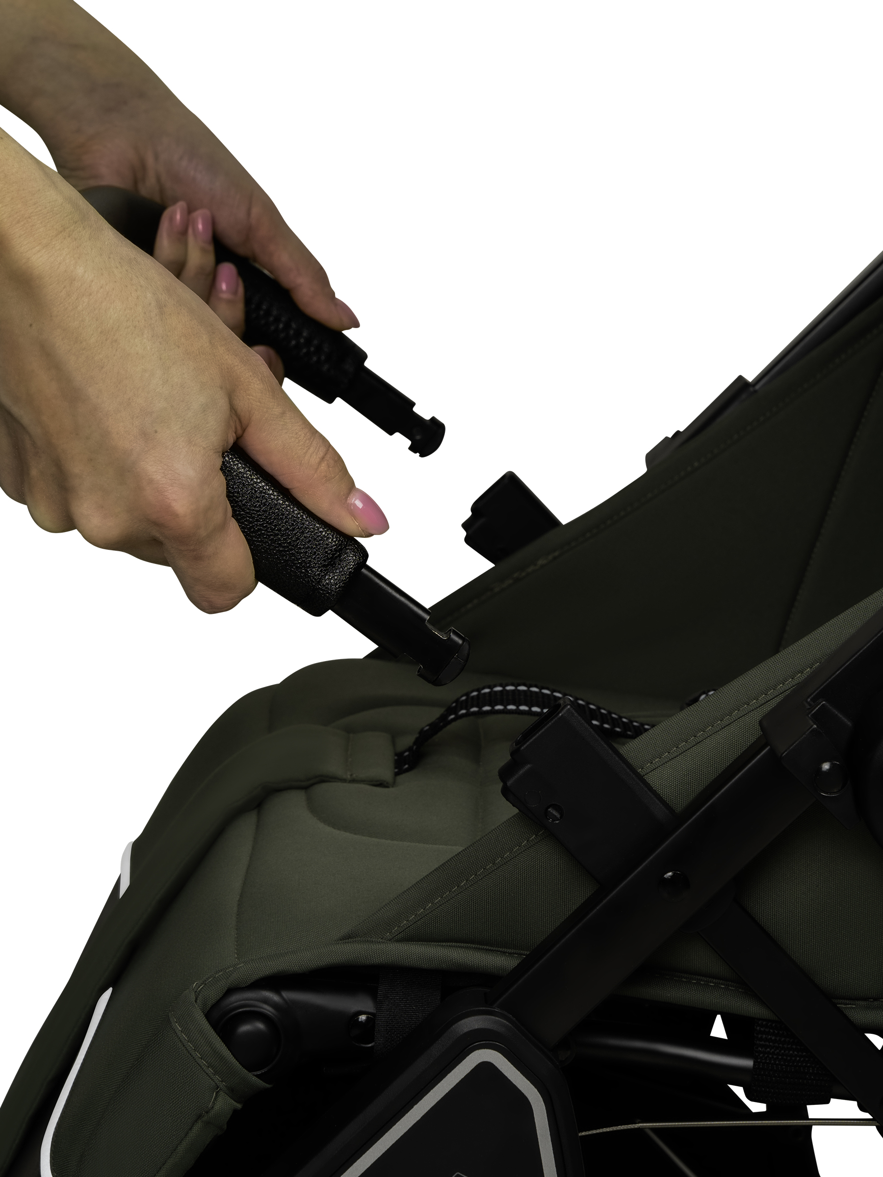 Коляска прогулочная JOVOLA Storm, зеленый - фото 28