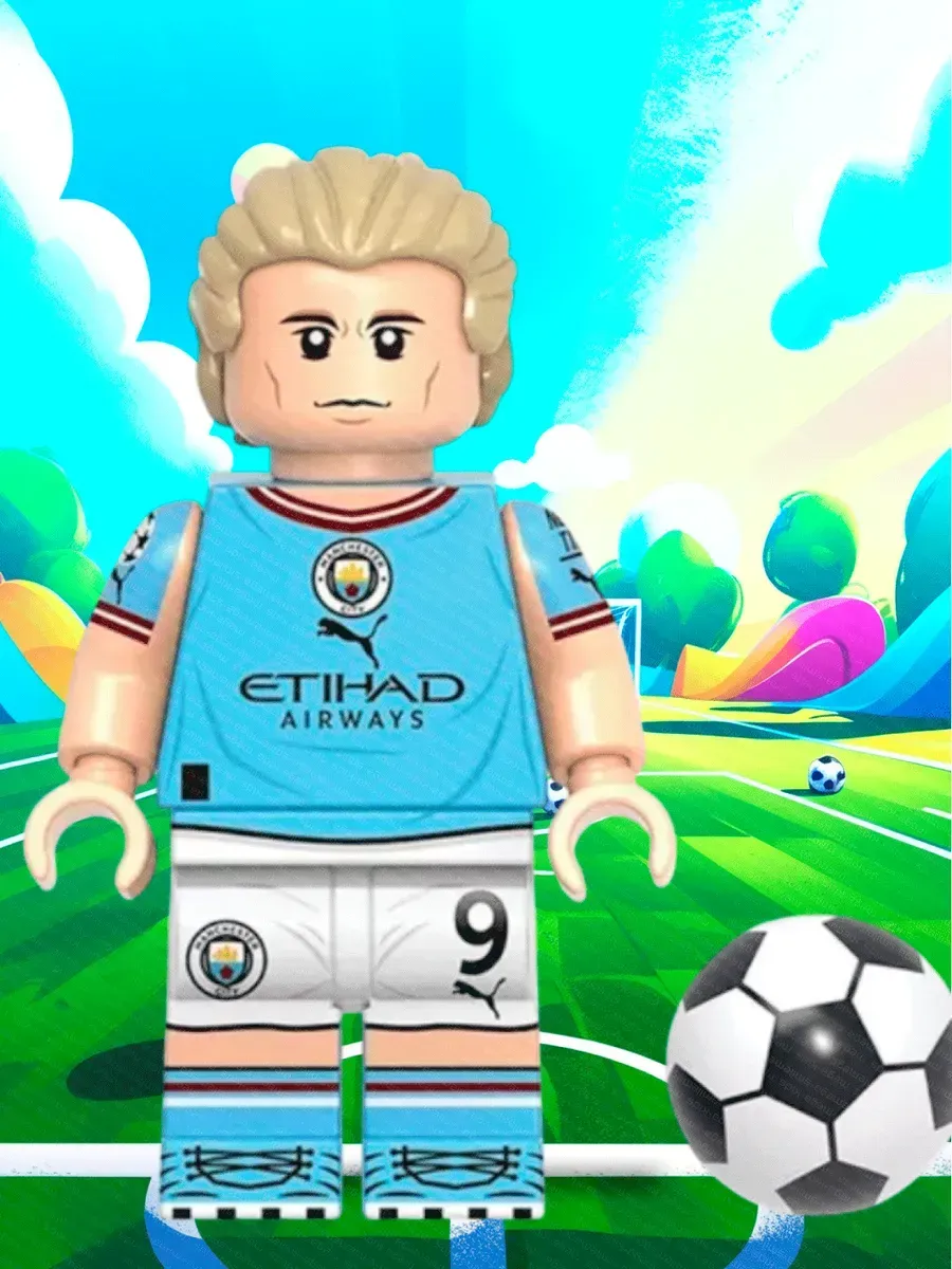 Игровой набор ТОТОША фигурки Футболисты лего 12шт - фото 10