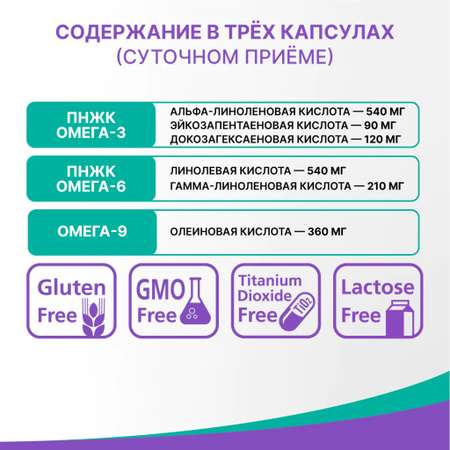 БАД Эвалар Супер Омега 3-6-9 капсул 80
