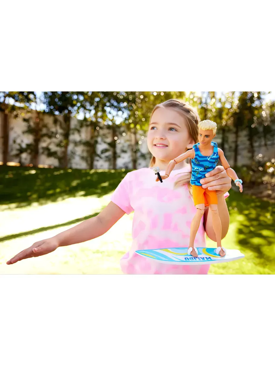 Кукла модельная Barbie Ken Surfing 122013 - фото 6