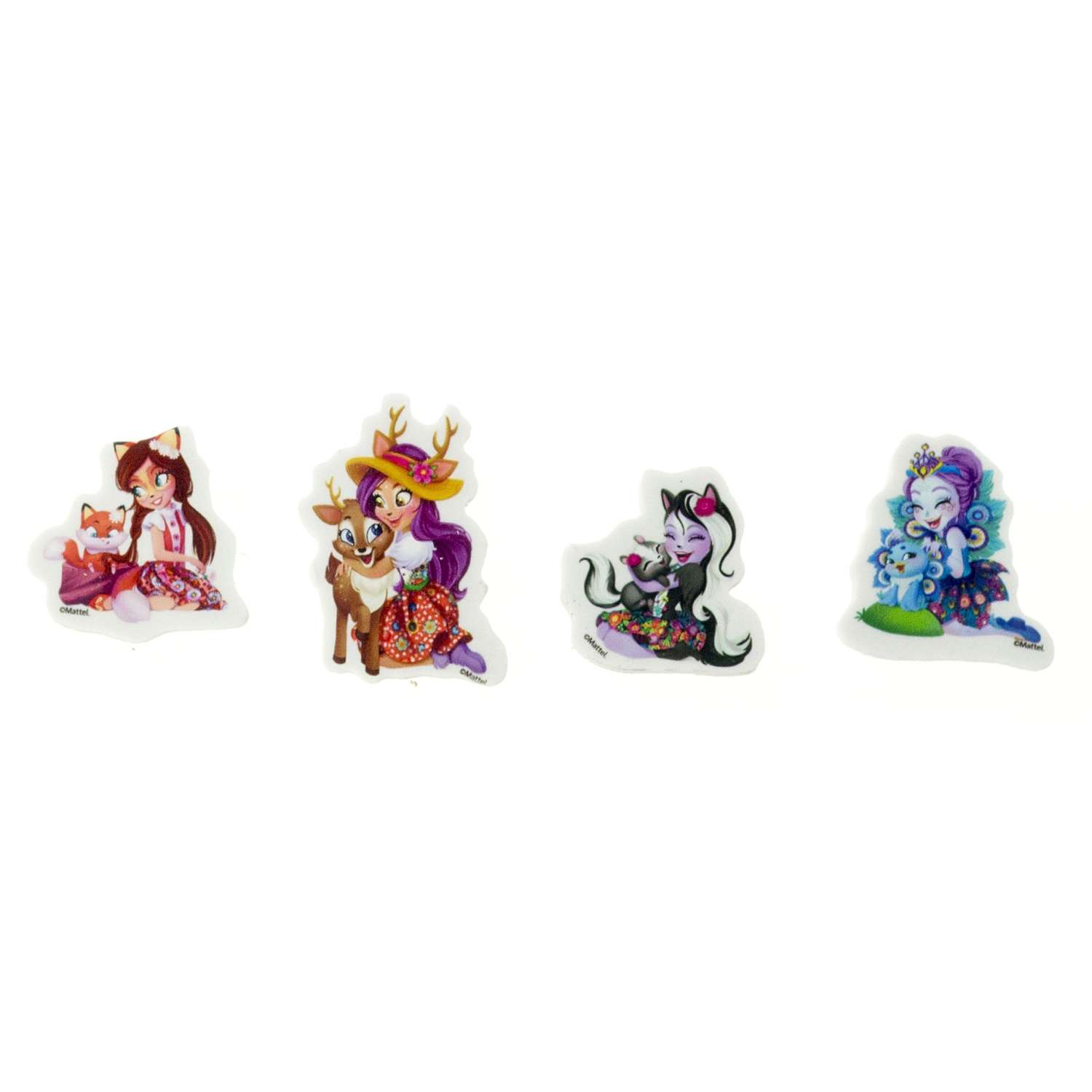 Ластик Kinderline 4 шт. - фото 3