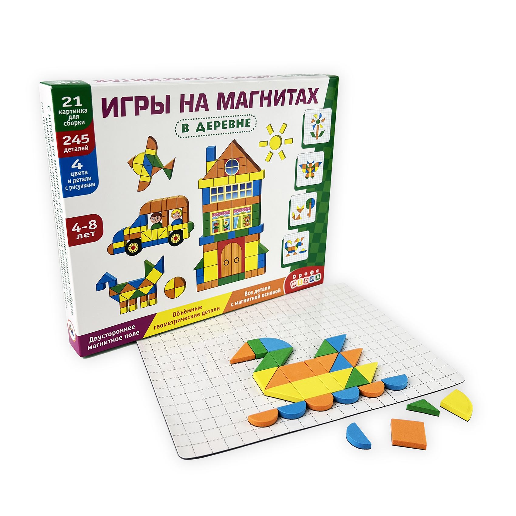 Магнитная мозаика Дрофа-Медиа В деревне - фото 6