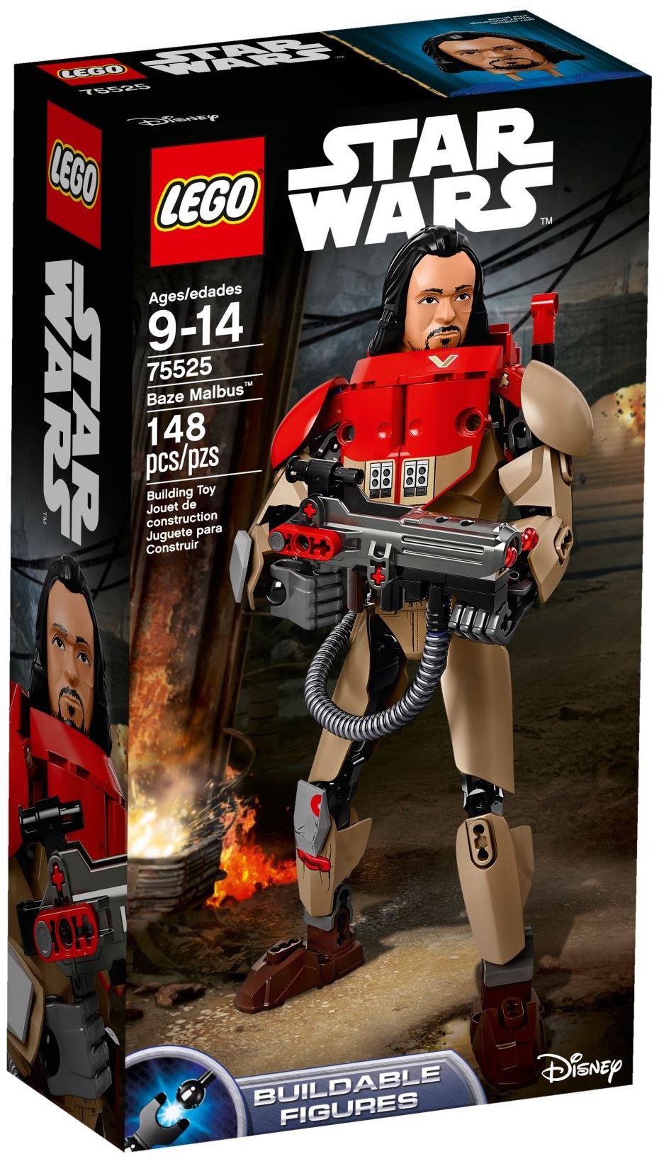 Изображение товара Конструктор LEGO Star Wars Бэйз Мальбус 75525 148 деталей для детей старше 9 лет Изображение товара Конструктор LEGO Star Wars Бэйз Мальбус 75525 148 деталей для детей старше 9 лет