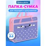 Папка для тетрадей Brauberg мяу А4