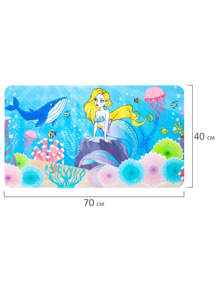 Коврик для ванной PRIMILA Русалка 40 x 70 см - фото 9