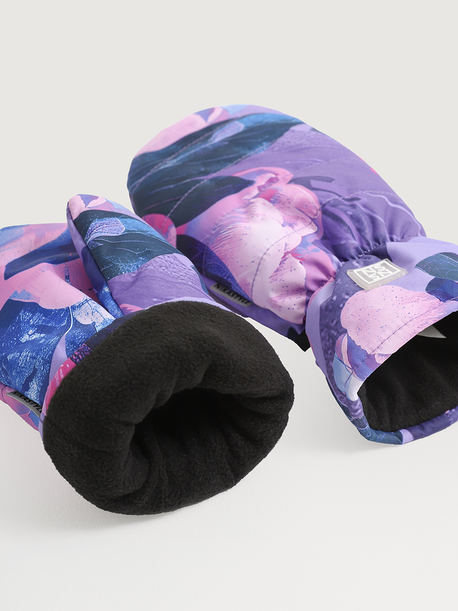 Варежки NIKASTYLE 14з17625 лиловый - фото 5