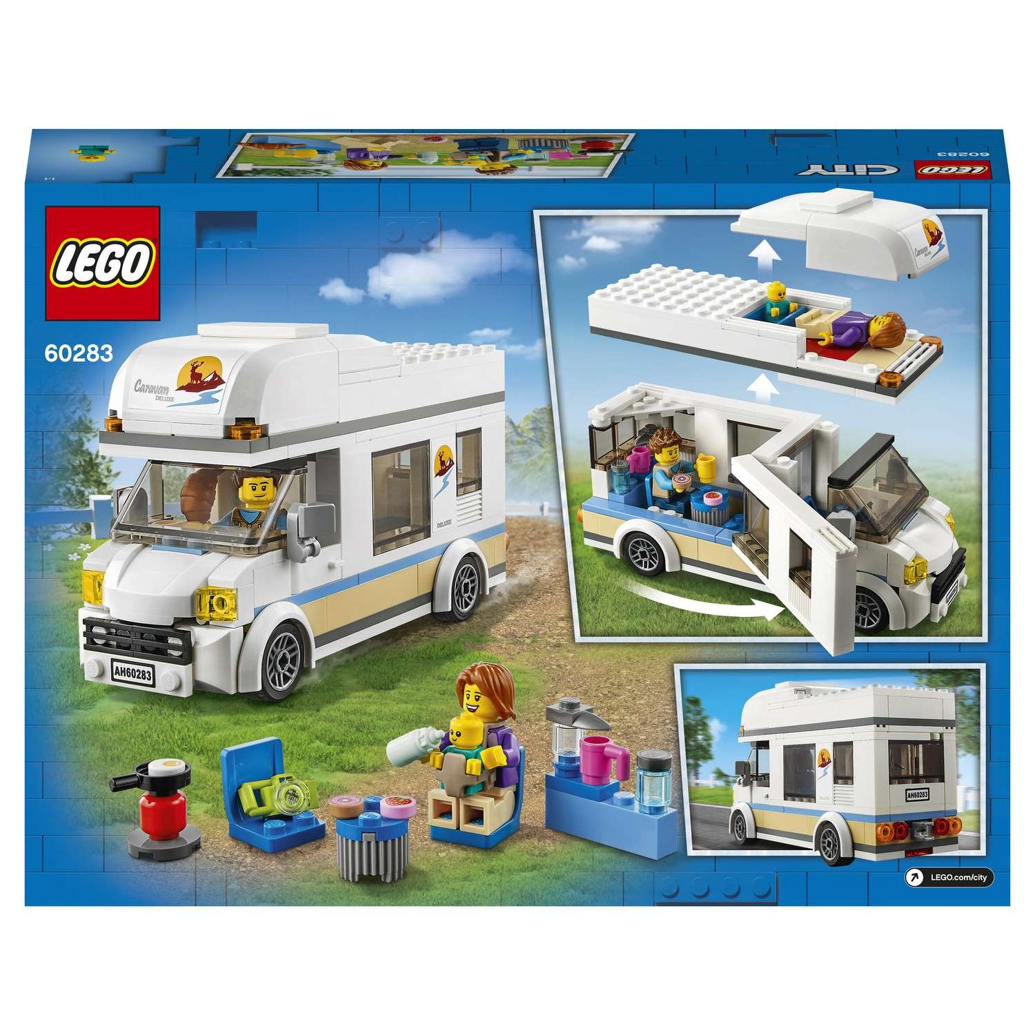 Конструктор LEGO City Отпуск в доме на колесах блочный - фото 3