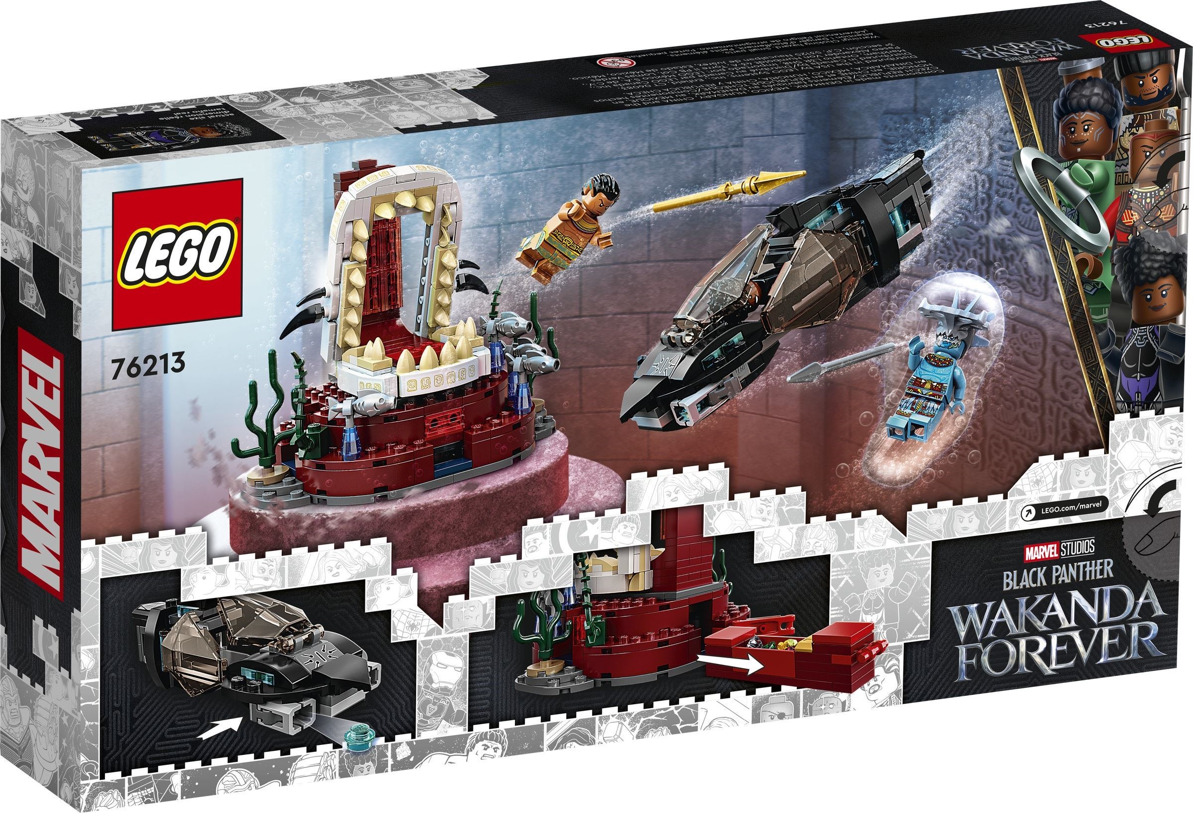Конструктор LEGO Marvel Super Heroes 76213 675 дет. - фото 9