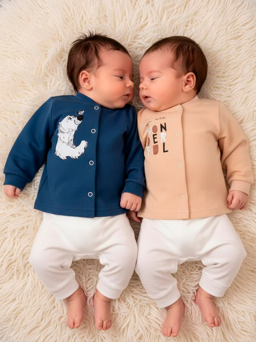 Кофточка 2 шт Совенок Дона АД1-201-50/22-23 - фото 1