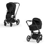 Коляска 2в1 Cybex Priam IV Matt Black черный