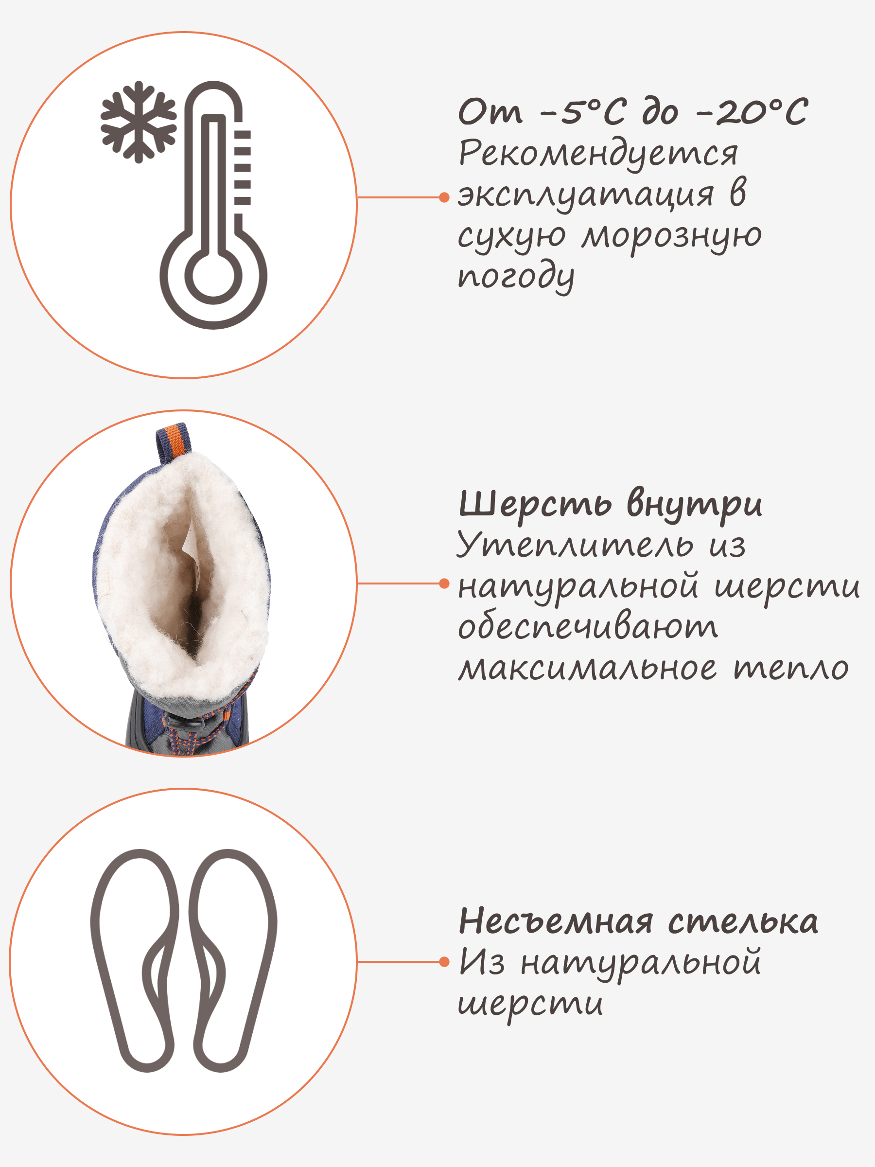 Сноубутсы GUSTI F98104GUS00500226 - фото 4