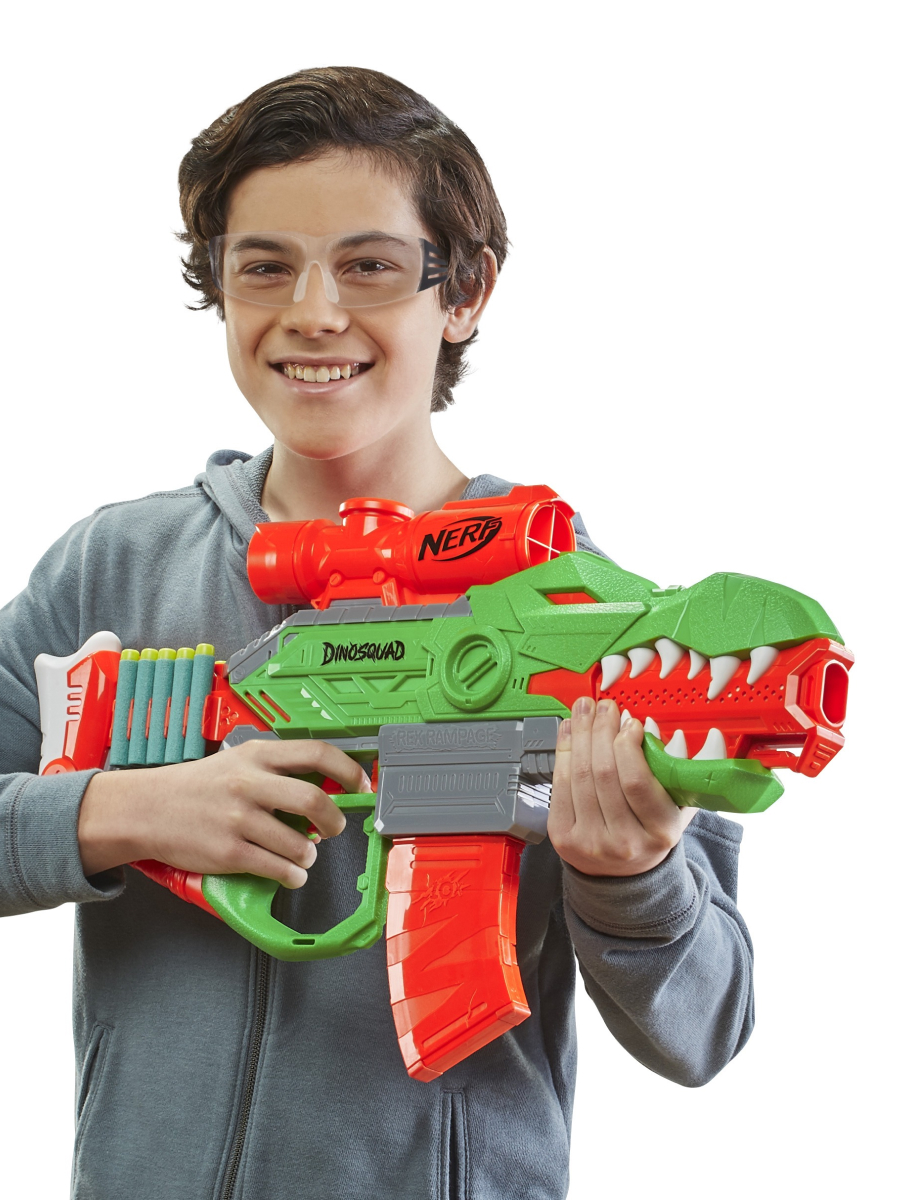 Бластер Nerf F0807 Дино Рекс Рэмпейдж - фото 4