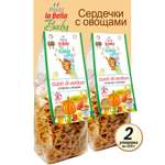 Макароны детские Pasta la Bella Сердечки с овощами