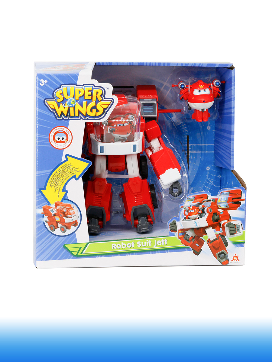 Игровой набор Super Wings Костюм трансформера с Джеттом EU750321 - фото 11