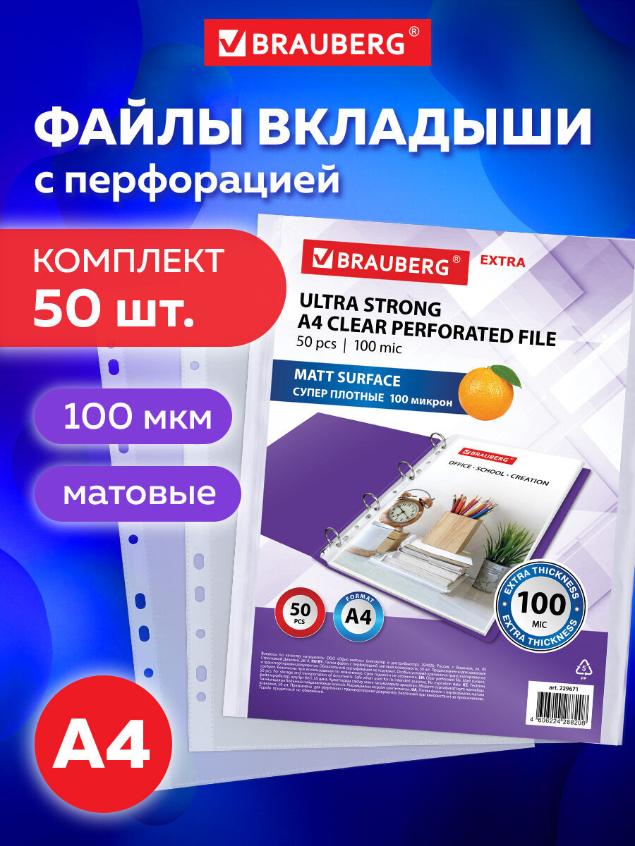 Файл Brauberg А4 - фото 1