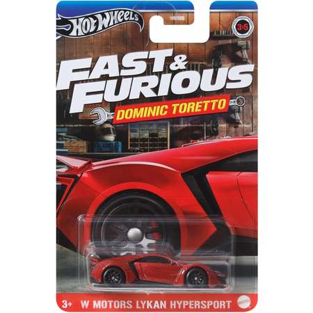 Автомобиль Hot Wheels Fast and Furious 1:64