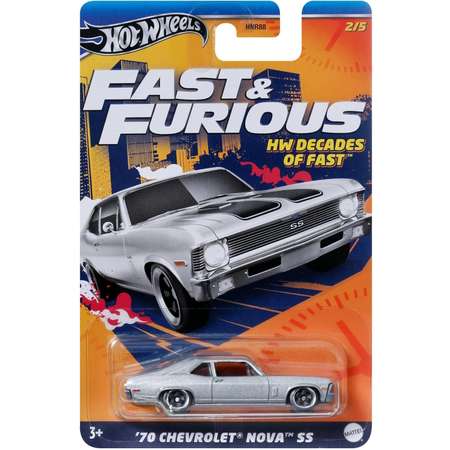 Автомобиль Hot Wheels Chevrolet Fast and Furious 1:64