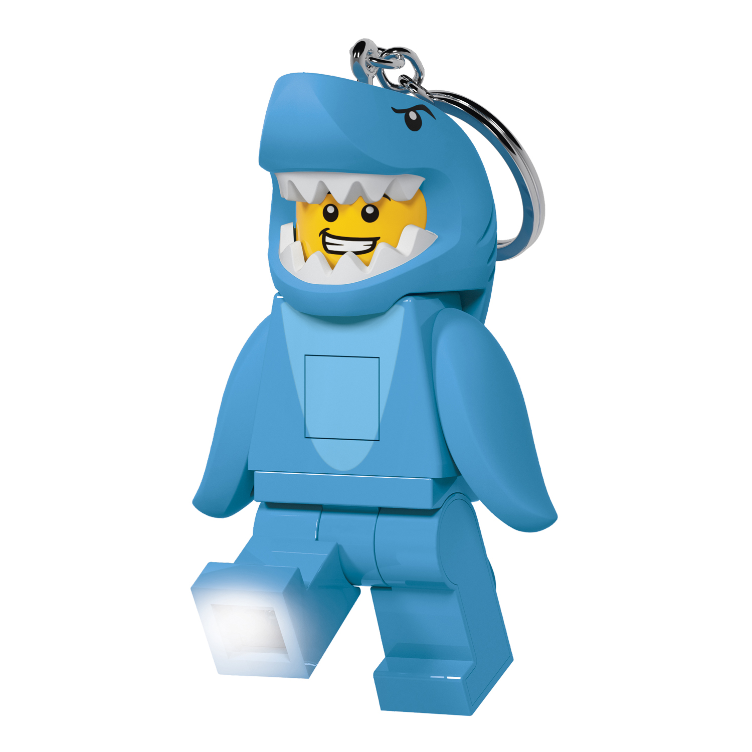 Брелок-фонарик LEGO Shark Suit Guy - фото 2