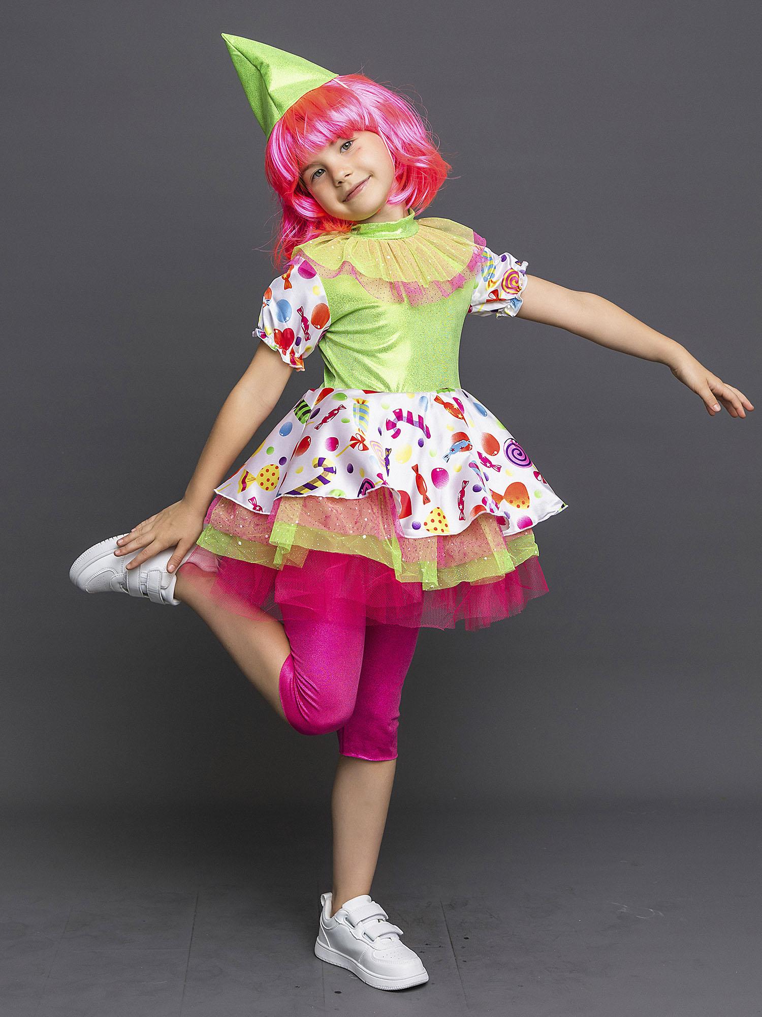 Костюм Клоунесса пуговка 2122 к-21 - фото 1